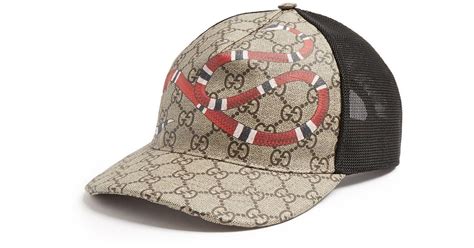 gucci snake hat beige